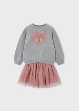 Load image into Gallery viewer, Girl Sweatshirt and Tulle Skirt Set