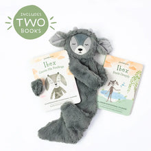 Load image into Gallery viewer, Ibex's Emotional Courage Plush Snuggler Set - with 2 Books