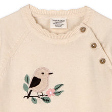 Load image into Gallery viewer, Embroidered Bird Jumpsuit