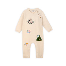 Load image into Gallery viewer, Embroidered Bird Jumpsuit