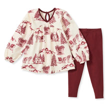 Load image into Gallery viewer, Vintage Christmas Outfit Set