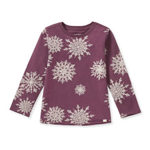 Load image into Gallery viewer, Snowflake Plum Shirt