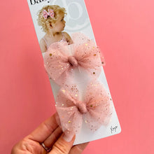 Load image into Gallery viewer, 2 Pack Tulle Baby Fab Clips
