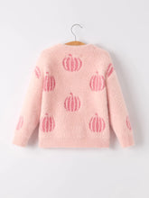 Load image into Gallery viewer, Pink Pumpkin Sweater