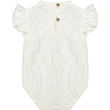 Load image into Gallery viewer, Lisa White Embroidered Romper
