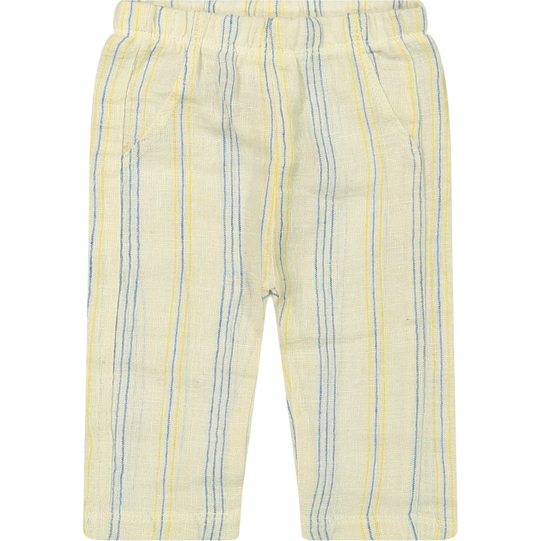 Linen Stripe Trousers