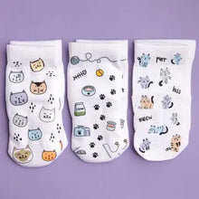 Load image into Gallery viewer, Non-Slip 3pk Baby Socks