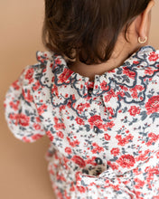 Load image into Gallery viewer, Rose Floral Dress w/ Bloomer