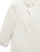 Load image into Gallery viewer, Striped Cotton Footies 2 Pack