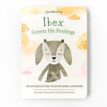 Load image into Gallery viewer, Ibex's Emotional Courage Plush Snuggler Set - with 2 Books