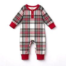Load image into Gallery viewer, Stewart Plaid Romper