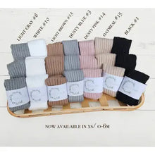 Load image into Gallery viewer, Ribbed Tights Stockings