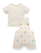 Load image into Gallery viewer, Llama Overalls Set
