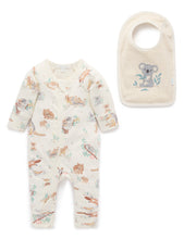 Load image into Gallery viewer, Zipper PJ with Reversible Bib