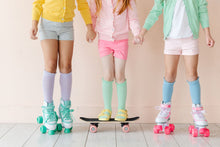Load image into Gallery viewer, Pastel Lace Top Knee High Socks
