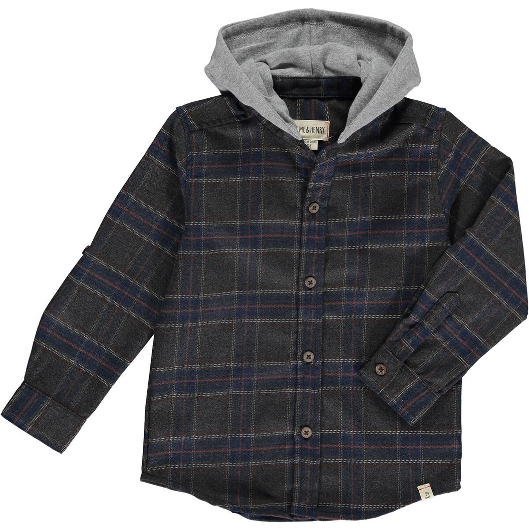 Erin Hooded Woven Shirt