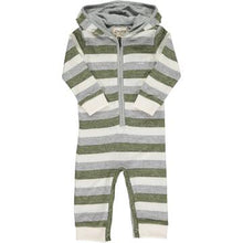 Load image into Gallery viewer, TEFANO Knitted Hooded Romper
