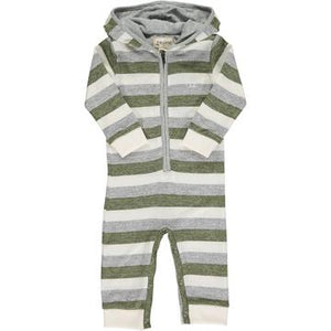 TEFANO Knitted Hooded Romper