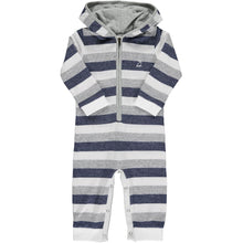 Load image into Gallery viewer, TEFANO Knitted Hooded Romper
