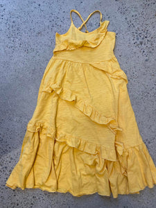 Golden Tiered Dress