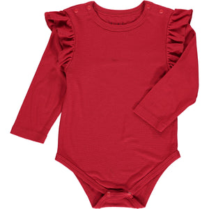 Long Sleeve Frill Onesie