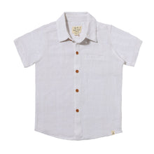 Load image into Gallery viewer, White Woven Shirt
