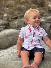 Load image into Gallery viewer, Baby Lobster Button Up
