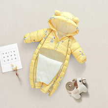 Load image into Gallery viewer, Baby Hooded Snowsuit
