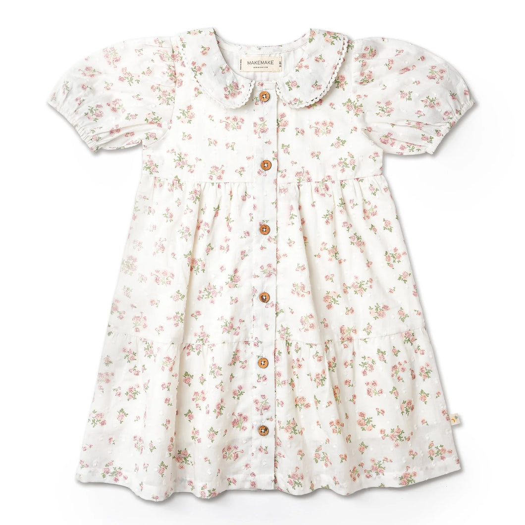 English Roses Puff Dress