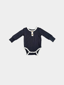 Longsleeve Henley Bodysuit