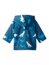 Load image into Gallery viewer, Dinosaurs Baby Color Changing Raincoat
