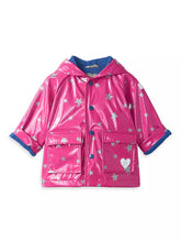 Load image into Gallery viewer, Glitter Stars Baby Raincoat
