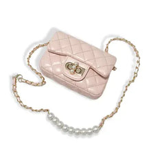 Load image into Gallery viewer, Pearl Quilted Purse-Large
