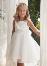 Load image into Gallery viewer, White Shimmer Tulle Dress

