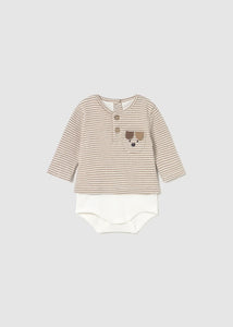 Puppy Stripe Bodysuit