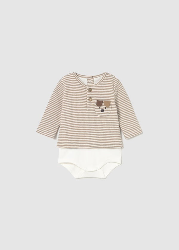 Puppy Stripe Bodysuit