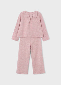 Girl Knit Pants and Sweater Set
