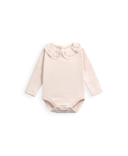 Load image into Gallery viewer, Blush Ruffle Collar Bodysuit
