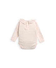 Load image into Gallery viewer, Blush Ruffle Collar Bodysuit
