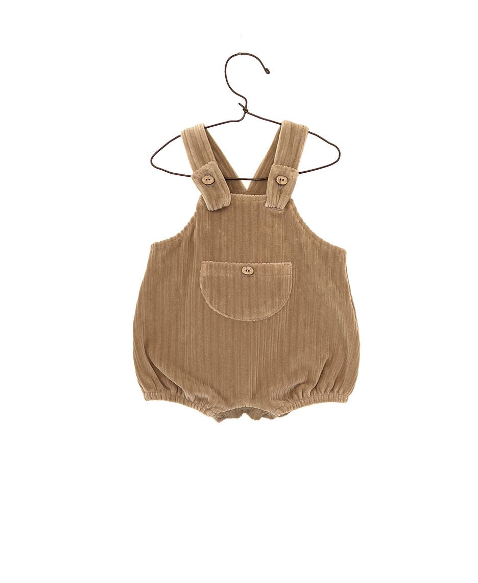 Corduroy Plush Bubble Overall