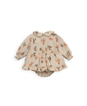 Load image into Gallery viewer, Physalis Floral Print Skirted Bodysuit
