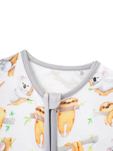 Load image into Gallery viewer, Sloth Shorts Romper
