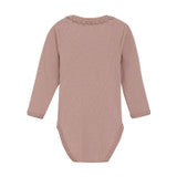 Load image into Gallery viewer, Girls Long Sleeve Ribbed Onesie
