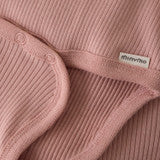 Load image into Gallery viewer, Girls Long Sleeve Ribbed Onesie
