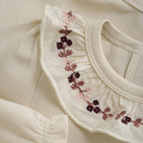 Load image into Gallery viewer, Ruffle Collar Long Sleeve Onesie
