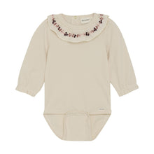 Load image into Gallery viewer, Ruffle Collar Long Sleeve Onesie
