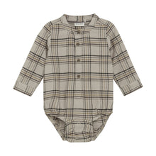 Load image into Gallery viewer, Checkered Long Sleeve Onesie
