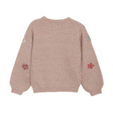 Load image into Gallery viewer, Embroidered Flowers Sweater
