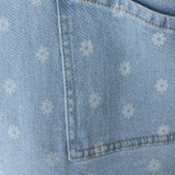 Flower Print Jeans