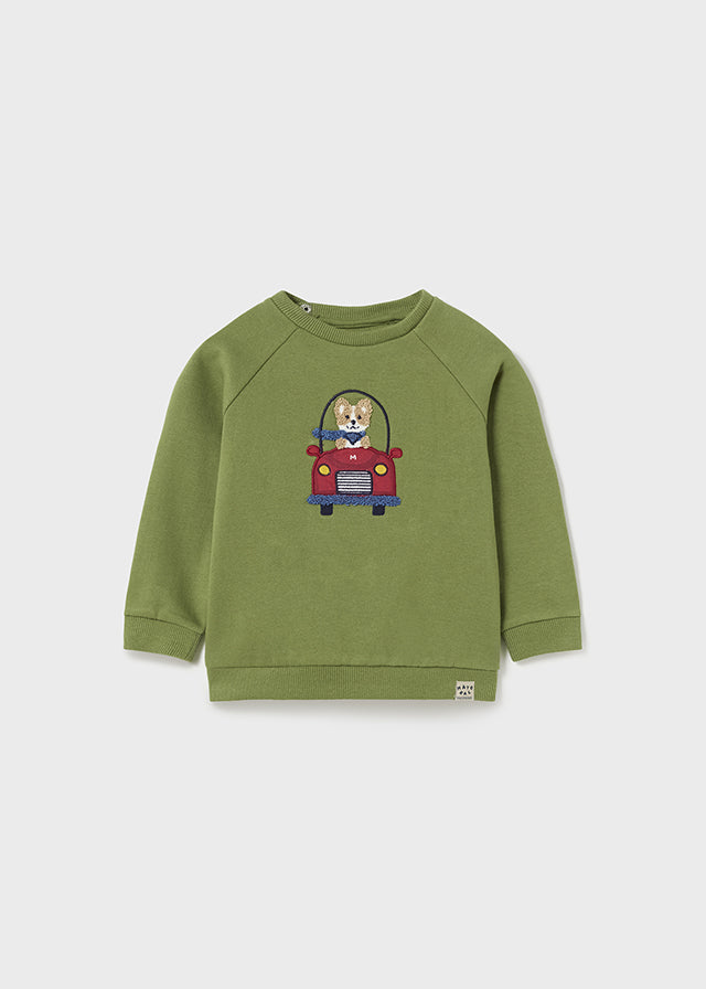 Driving Dog Sweater